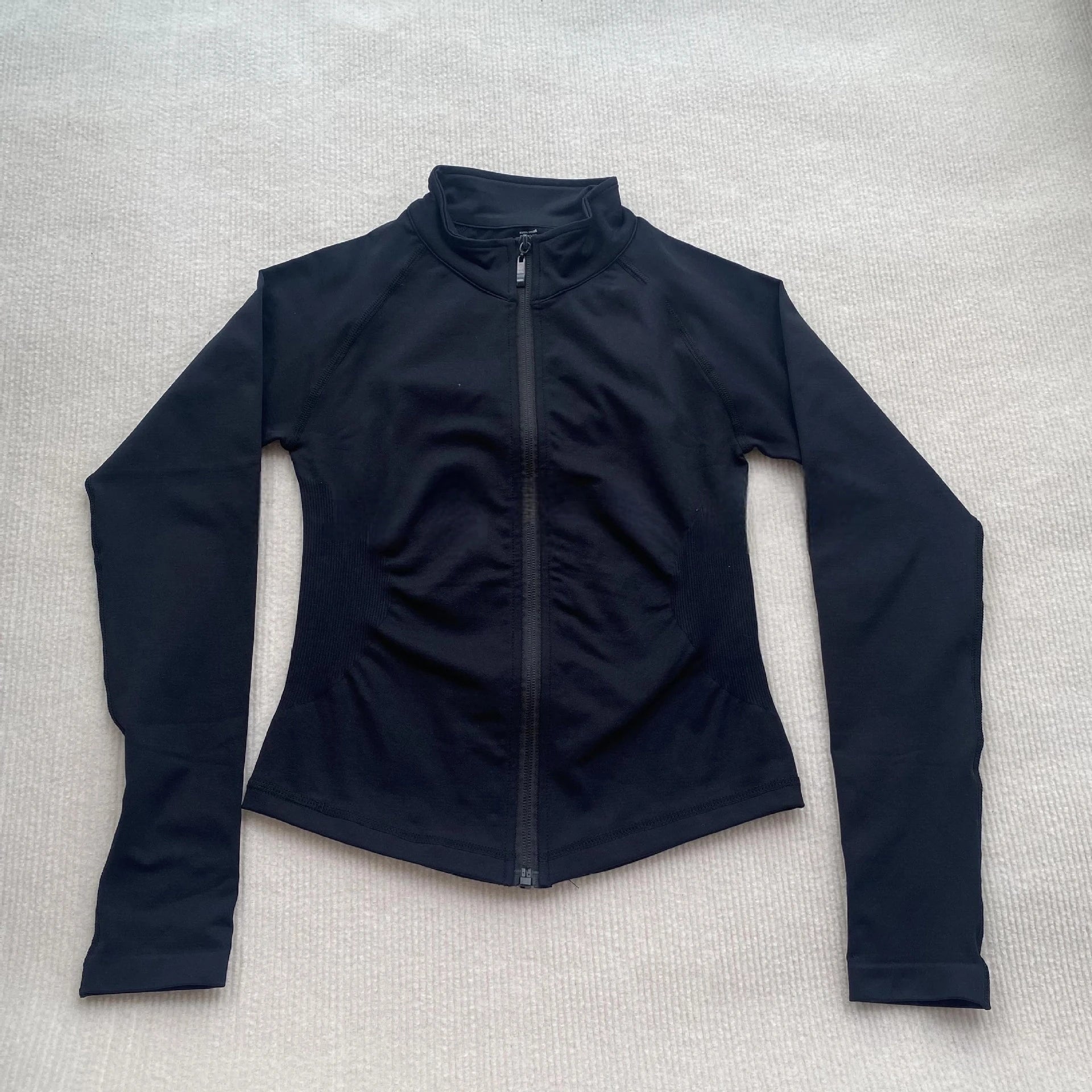 Seamless Long-Sleeve Zipper Yoga & Outdoor Sports Jacket