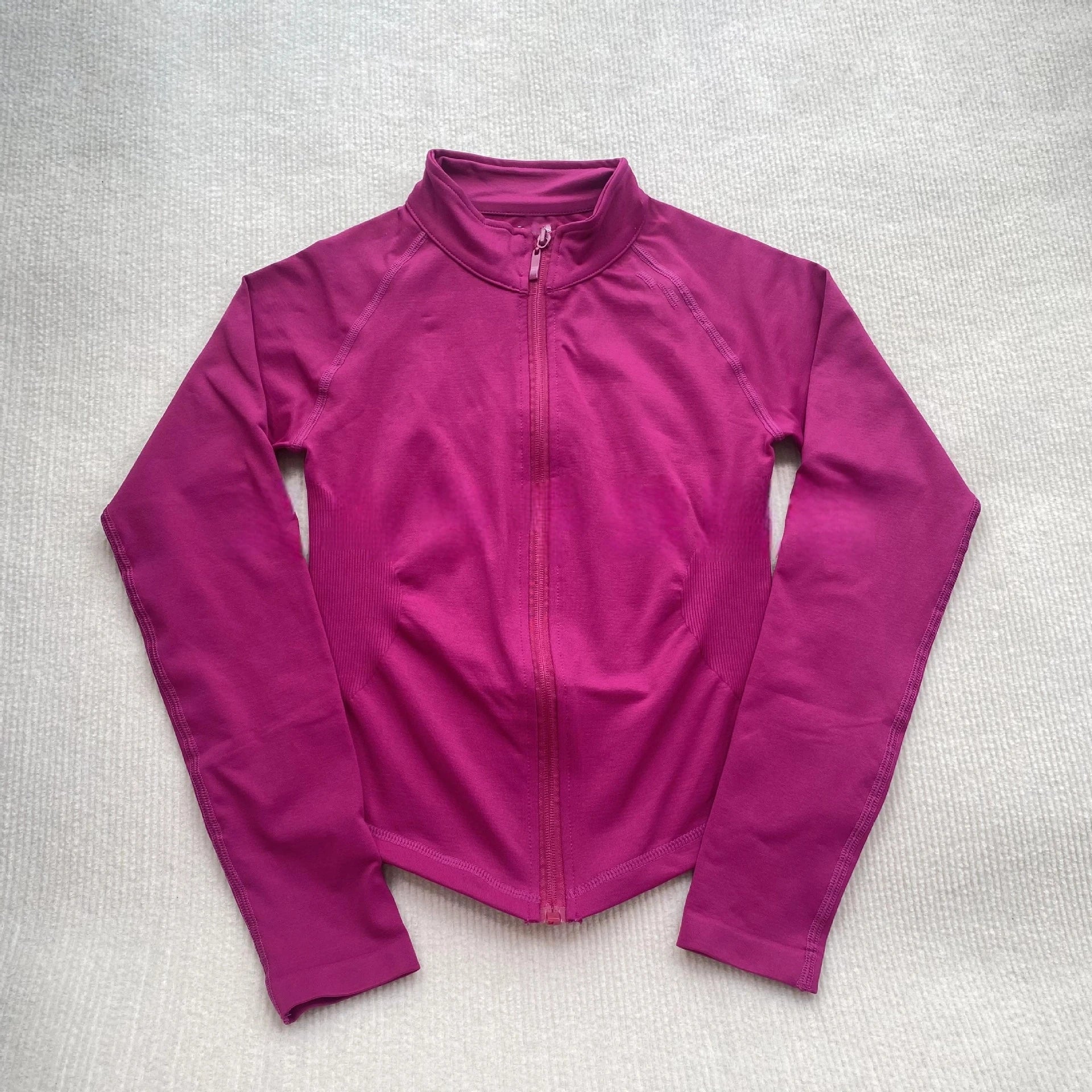 Seamless Long-Sleeve Zipper Yoga & Outdoor Sports Jacket