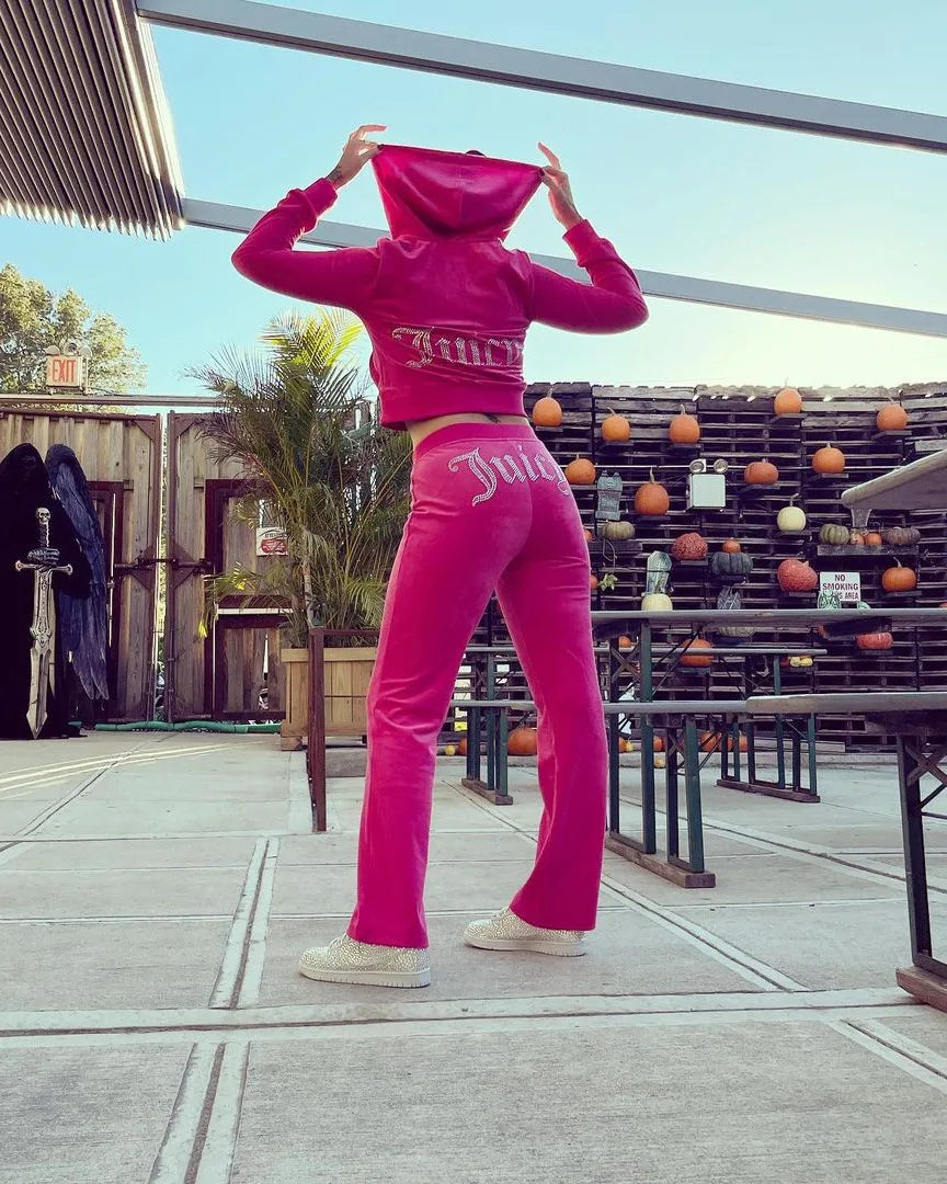 Juicy Couture Classic Velour Tracksuit Set
