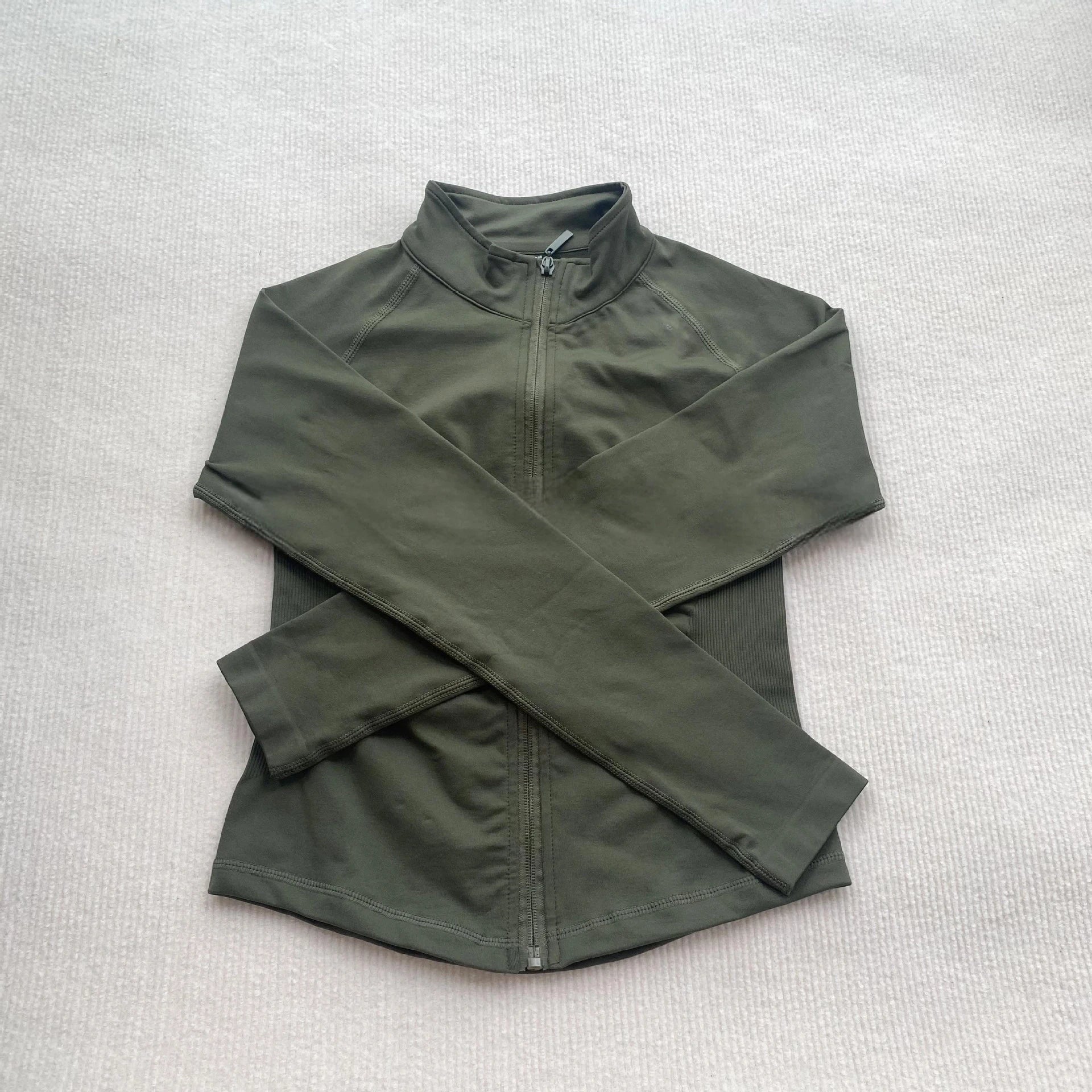 Seamless Long-Sleeve Zipper Yoga & Outdoor Sports Jacket